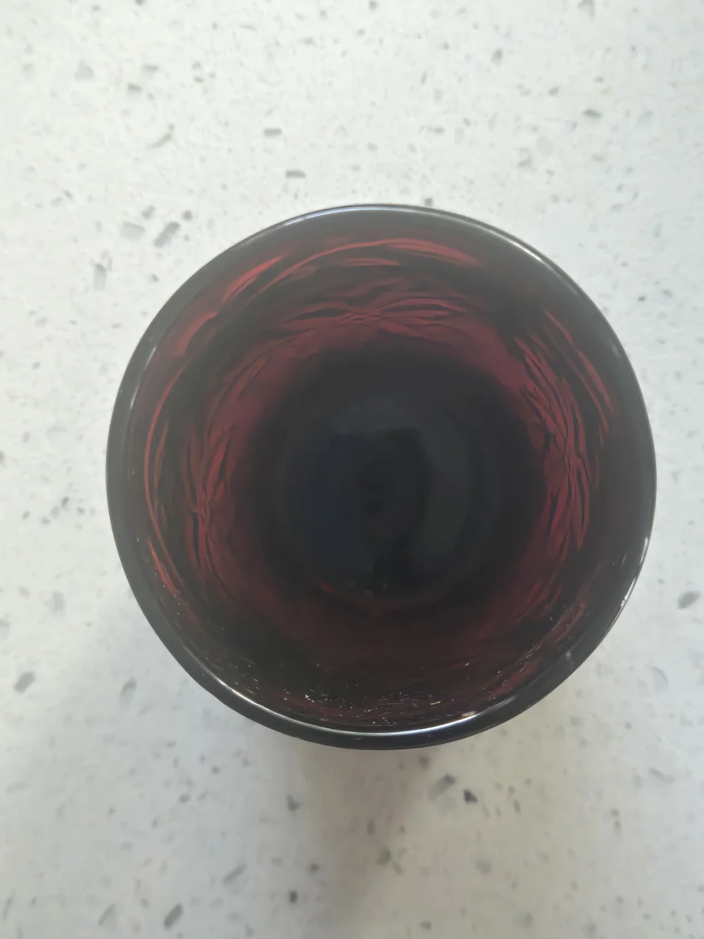 Vintage Princess House Deep Ruby Glass Votive